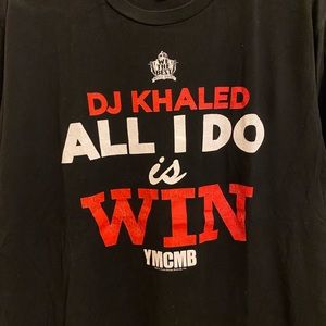 DJ Khaled YMCMB Rap Tee 2010 T-Pain Ludacris Snoop Rick Ross 10s HipHop Hit Song